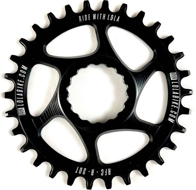 Lola Race Face Dm Kettingblad Zwart 30t