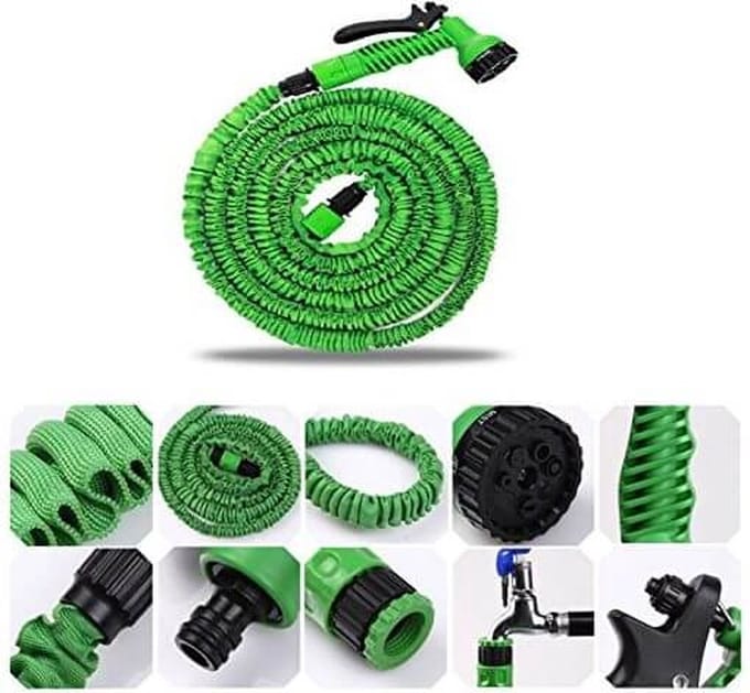 Indrukwekkende groeislang, Magic Hose elastische tuinslang 10 meter