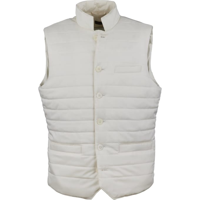 Stenströms Dressed Mid Layer Gilet Offwhite Taglia: M | Giacche senza maniche Outlet | Uomo | Bianco