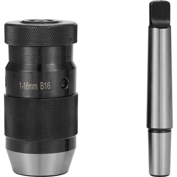 Avec poignée un Type MTB16 116mm plage de serrage B16 MT2 serrer pour mandrin de forage de tour