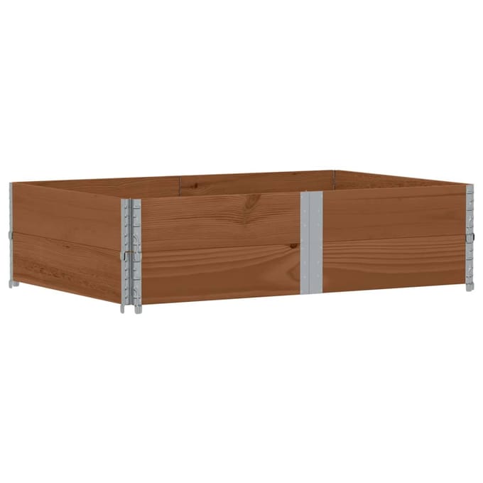 vidaXL - Plantenbak - 150x100 - cm - massief - grenenhout - bruin