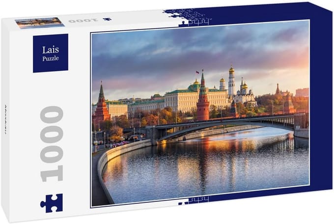 Puzzel Moskou 1000 stukjes - Iconisch Stadsgezicht