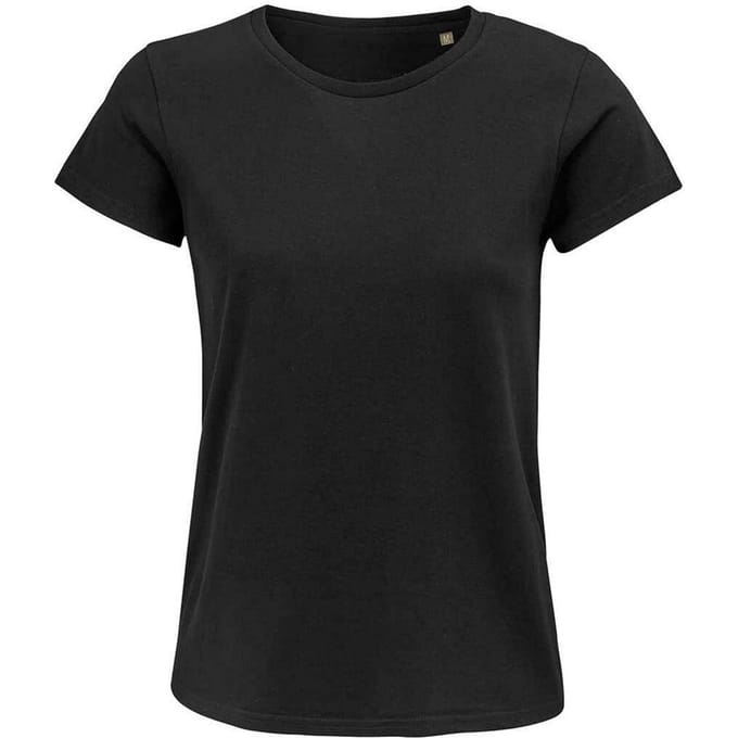SOLS Dames/Dames Kruisvaarder T-Shirt (Diep zwart)