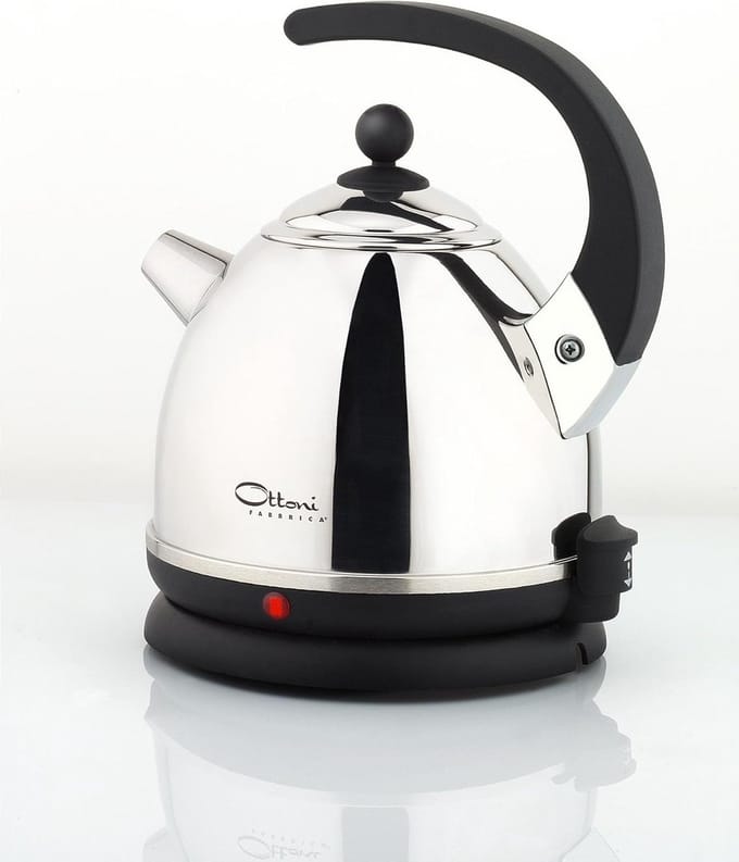 RVS Waterkoker 1.7L met Kalkfilter | 2400W | Automatische Uitschakeling