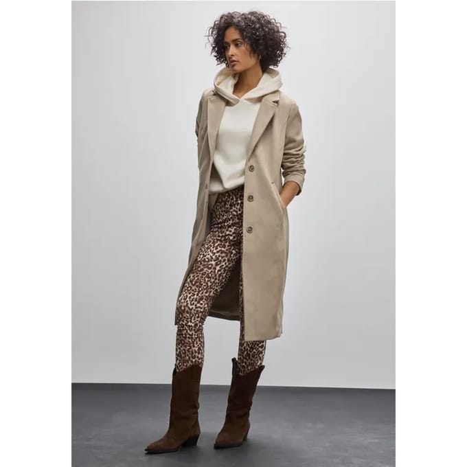 Legging met leopatroon