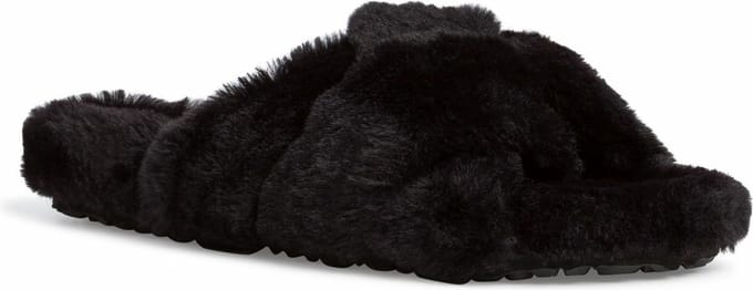 Tamaris - Damespantoffels - Zwart - Maat 40 - Textiel