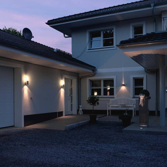 Albert Leuchten ASMARA buitenwandlamp met downlight