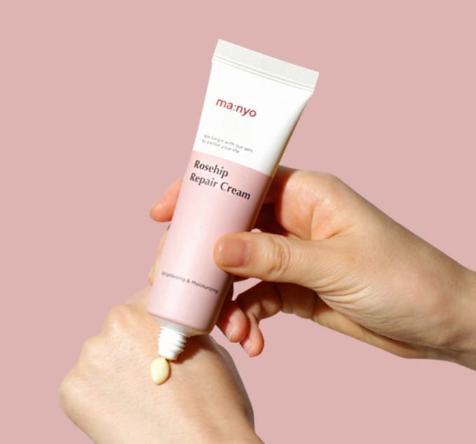 Manyo Rozenbottel Herstelcrème 50ml AUTHENTIEKE WINKEL white