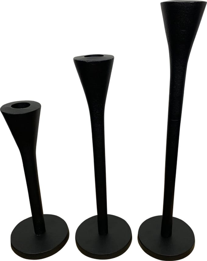 B Living kandelaar Moulins set / 3 st