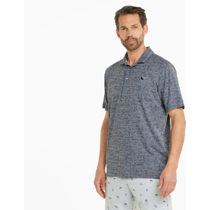 PUMA Heren PUMA x ARNOLD PALMER CLOUDSPUN King Golf Poloshirt