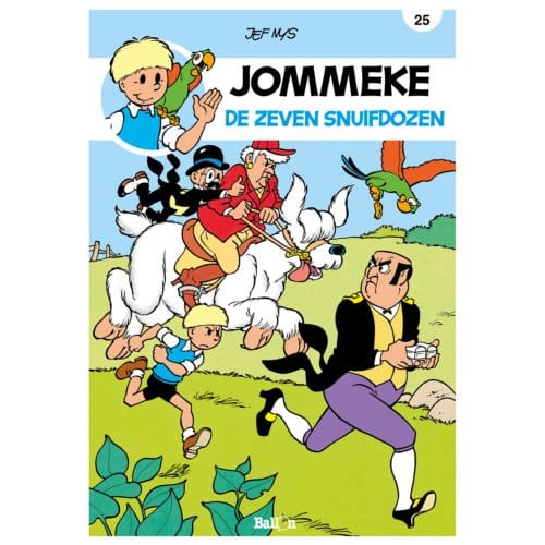 De Zeven Snuifdozen - Jommeke Strip