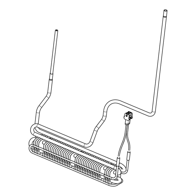 AEG verdamper, verwarming, koelkast 140014281053