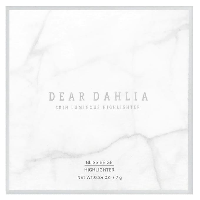 Dear Dahlia, Skin Luminous Highlighter, Bliss Beige, 7g (0.24oz) white