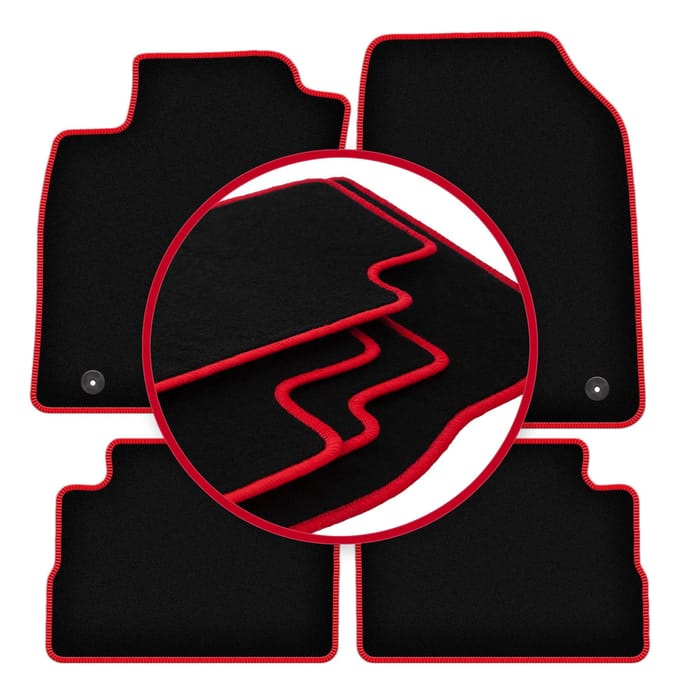 CARLUX-RED automatten voor: Opel Vectra C liftback, hatchback, sedan (2002-2008)