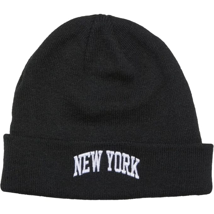 Mister Tee - New York Beanie Muts - Zwart