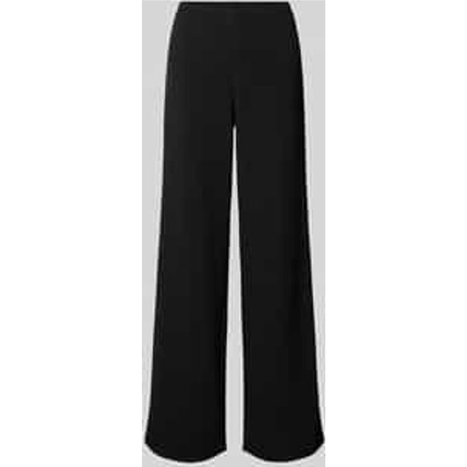 Wide leg linnenbroek met elastische band model 'GOA'