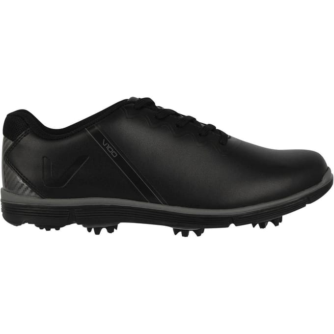 Slazenger Heren V100 Spiked Golfschoenen (Zwart)