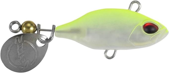 Spinneraas Lokaas - Vis Aas - Vissen Vangen - Realistische Actie - 7 Gram - Ghost Chart