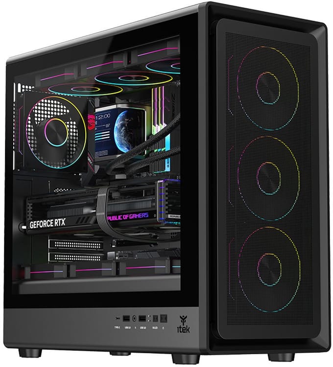 itek MESHCORE 36B Tower Zwart