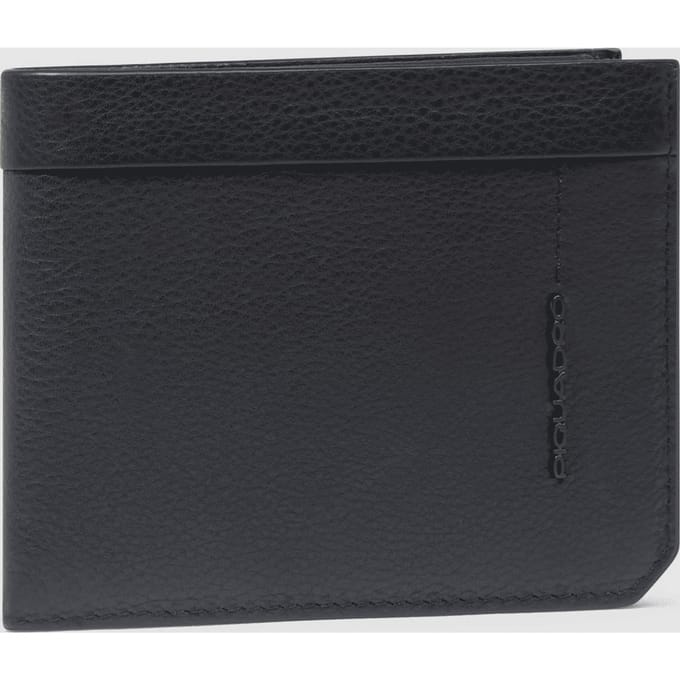 Piquadro Wallet Kiri Man Leder Zwart - PU4188W137R-N