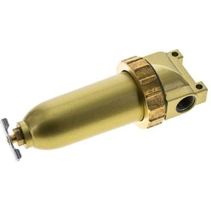 Microfilter 0.01micron G3/8'' 560l/min Handmatig Metalen Standaard 1