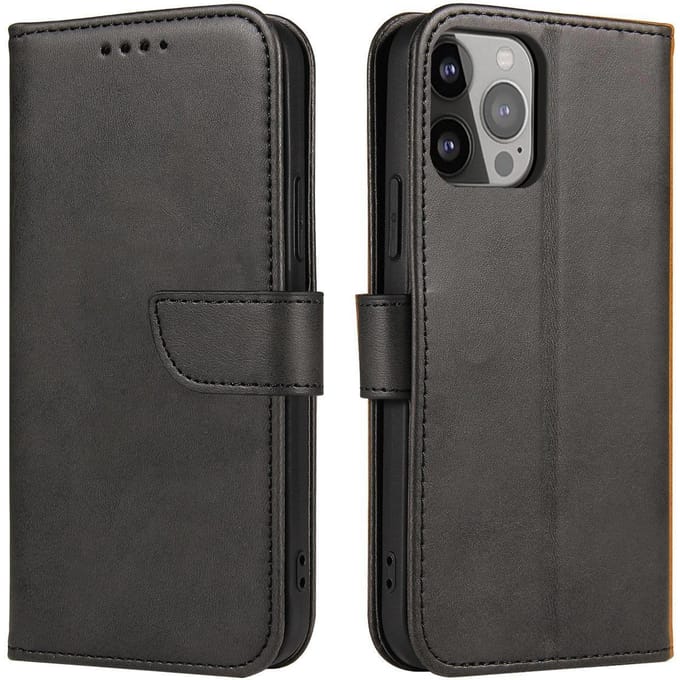 Fliphoes met portemonnee Magnet Case voor Oppo A98 5G - zwart