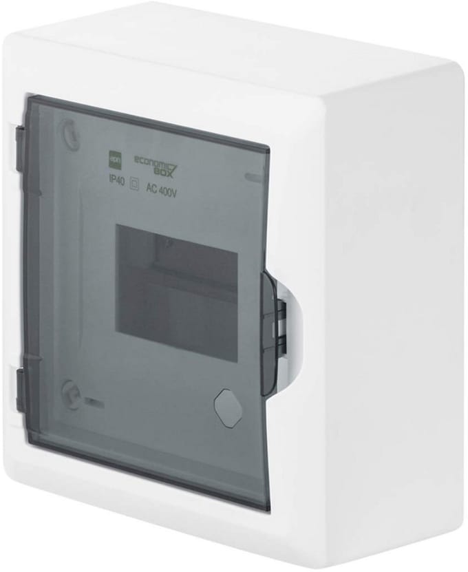 Verdeler IP40 voor vochtige ruimtes - 400 V - 1-rij voor 12 modules