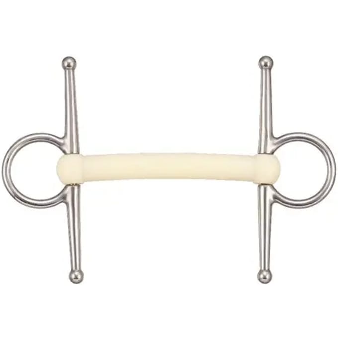 Naaldbit voor rechte paarden Soyo Happy mouth "plain"