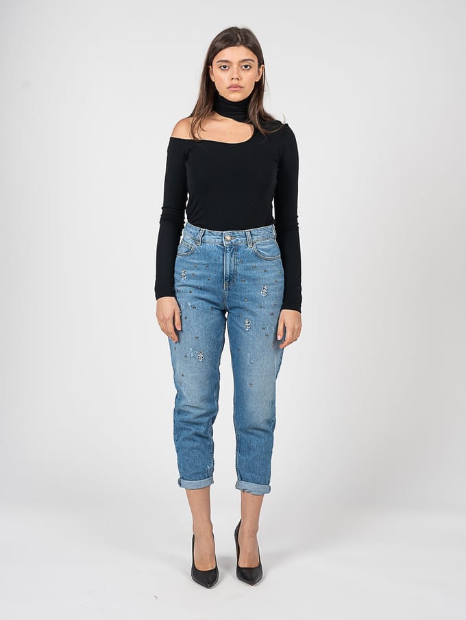 Pinko broek Maurice Vrouw blauw
