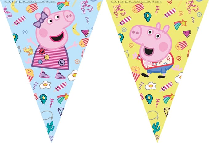 Wefiesta - Peppa Pig - vlaggenlijn