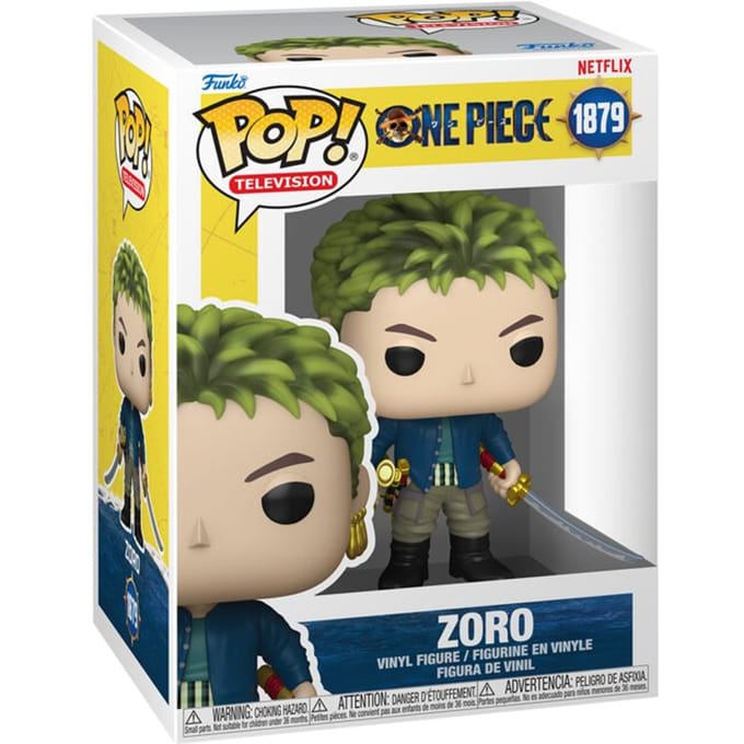 One Piece Zoro (Pop!) vinylfiguur 1879 Unisex Funko Pop! - Neutraal - Standard