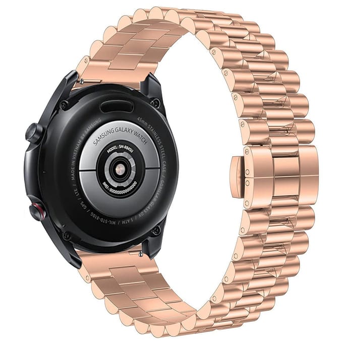 Samsung Gear Sport Presidential stalen band (rosé goud)