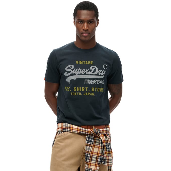 T-shirt Superdry Vintage Logo Heritage Relaxed Hommes