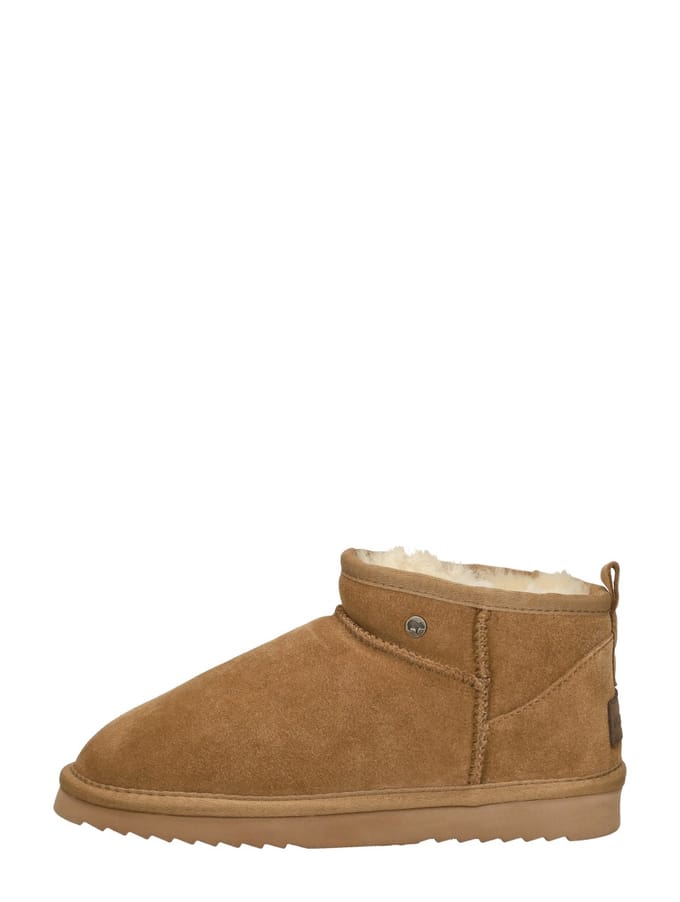 Warmbat Durack Suede Boot Dames Laarzen - Cognac