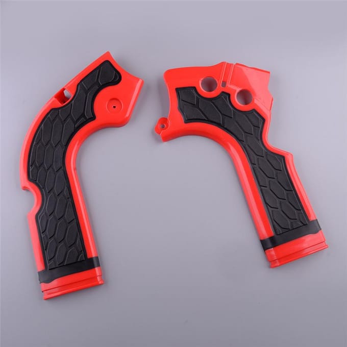 Couvercle de carénage de protection de travail latéral pour Honda 2013-2016 CRF450R 2014-2017 CRF250R red