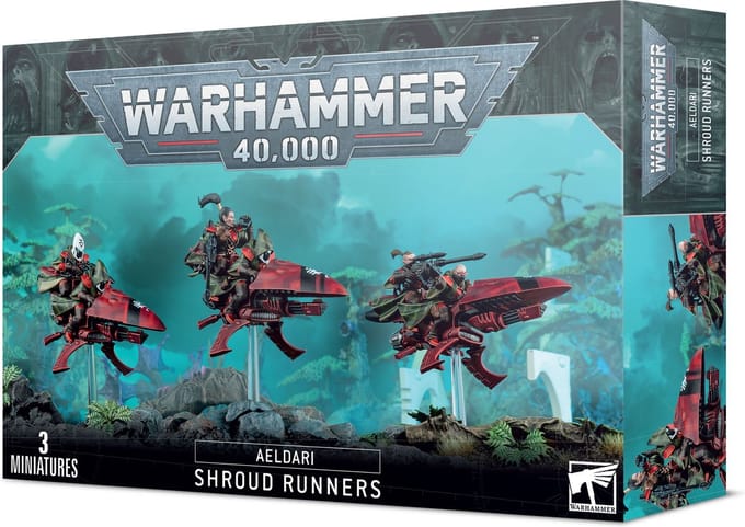 Beeldje Games Workshop Warhammer 40k - Aeldari Coureurs Mirages