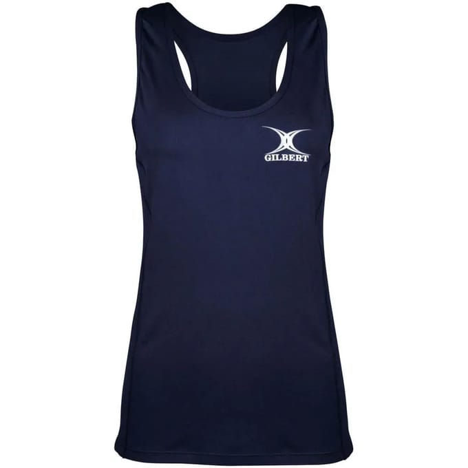 Gilbert Netball Pro Synergie Vest - W 14 - Donker Navy