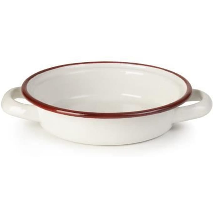 IBILI 909818 Plat à Œuf, Acier, Blanc, 18 x 25 x 5 cm