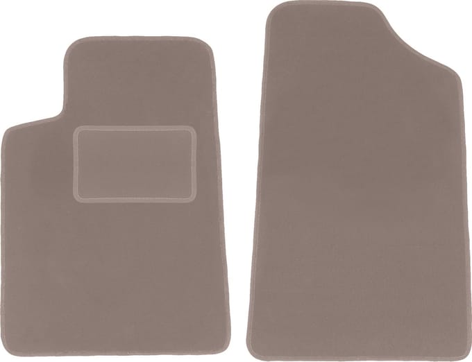 Beige voormatten voor: Citroen C6 sedan (2005-2012)