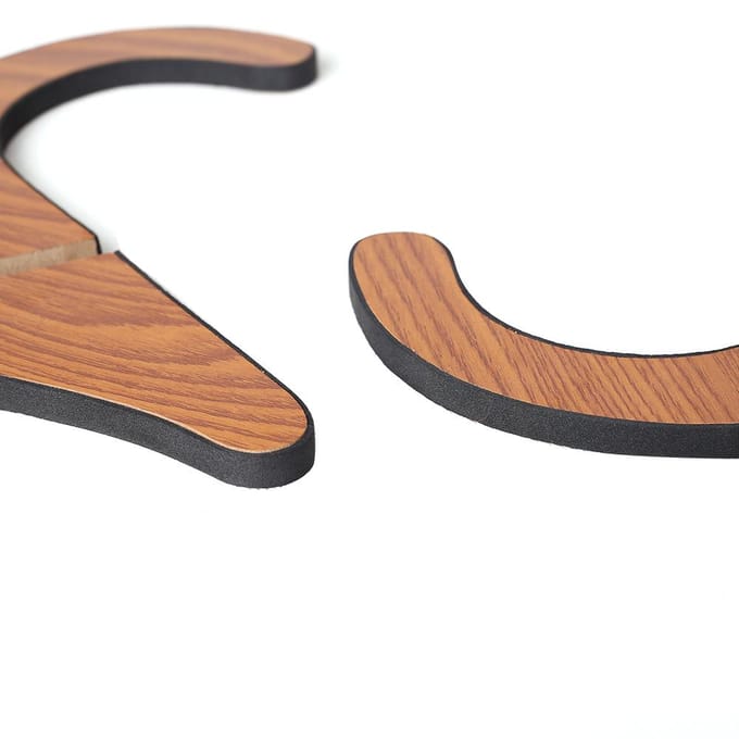 Houten Standaard Draagbare Beugel Houder Plank Montage voor Ukulele Viool orange