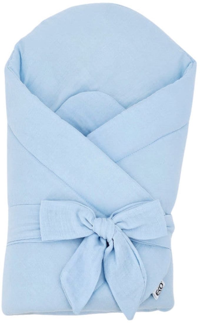 Muslin Swaddle Blanket BLUE