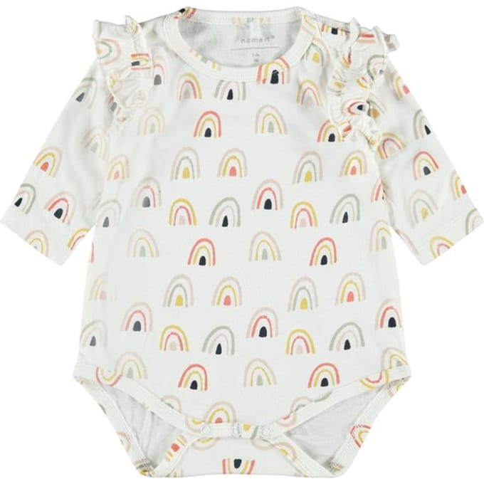 NAME IT  - maat 74 -BABY NBFDAOMI LS BODY BOX Meisjes Body