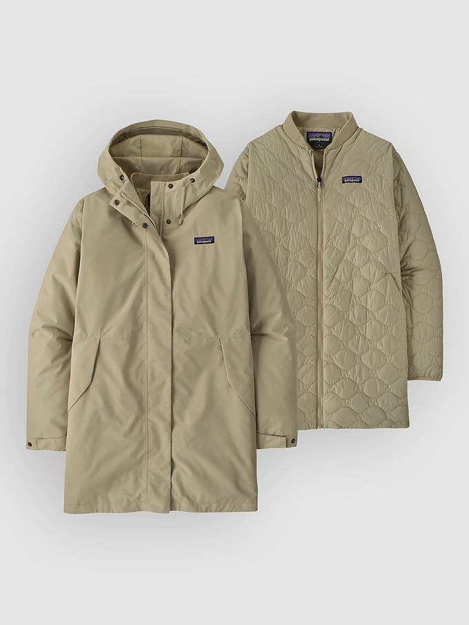 Patagonia Heyes Peak 3-In-1 Parka grijs