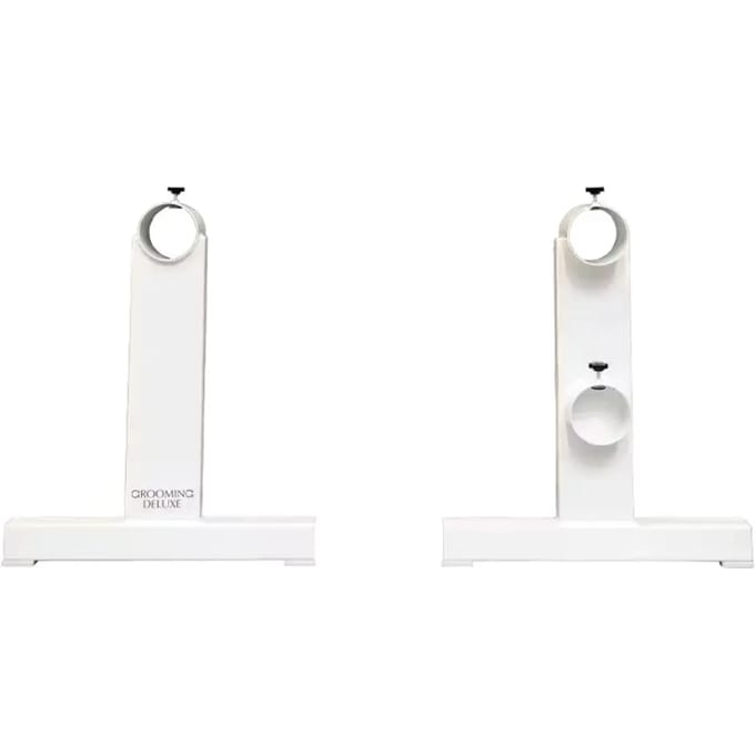 Grooming Deluxe - Aluminium T cavaletti set of 2 wit