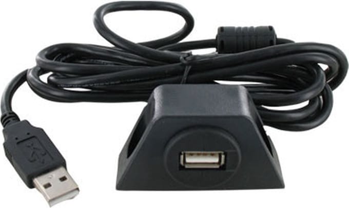 USB opbouwsocket