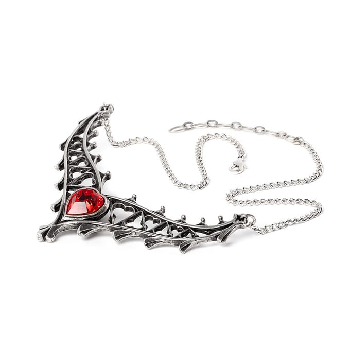Alchemy Gothic - Gothic Halsketting - Elizabethan - zilverkleurig