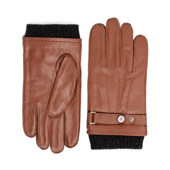 STIPE | Handschoenen van schapenleer | cognac