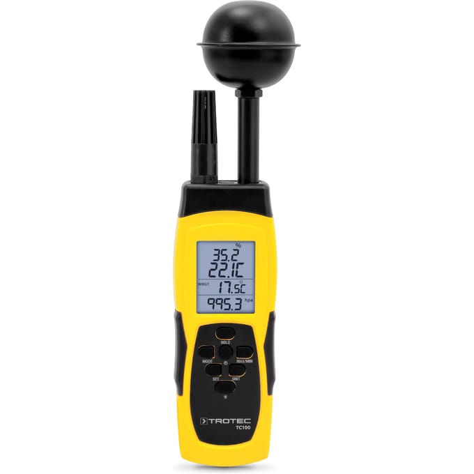 Thermohygrometer TC100 incl. kalibratiecertificaat