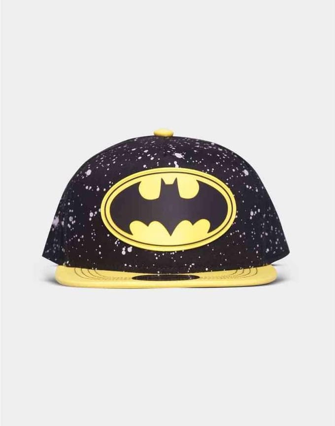 DC Comics Batman Snapback pet kinderen Logo Zwart/Geel