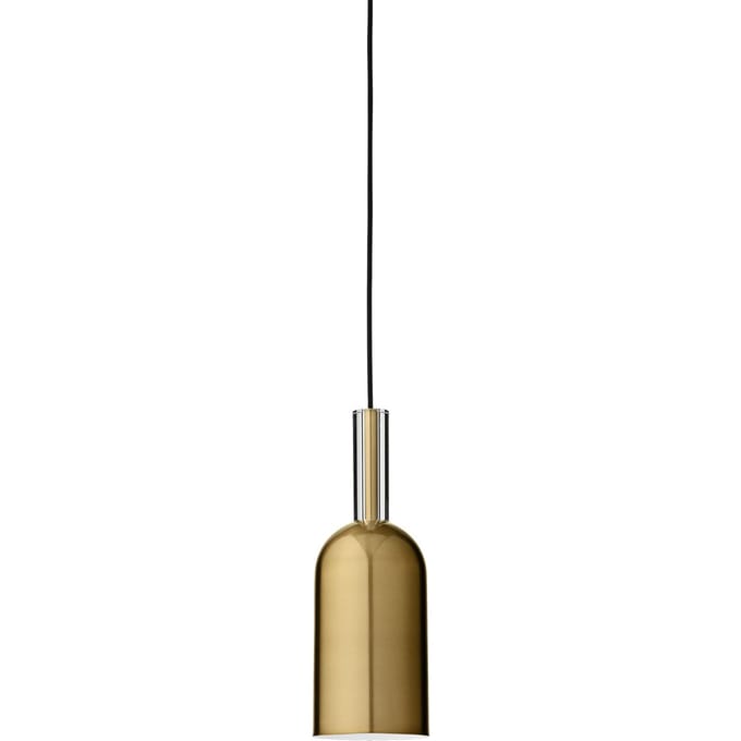 AYTM hanglamp Luceo, cilinder, goud, Ø 12 cm